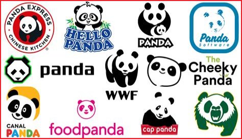 What brand has a panda logo?